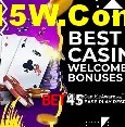 Interface moderna da plataforma Bet45